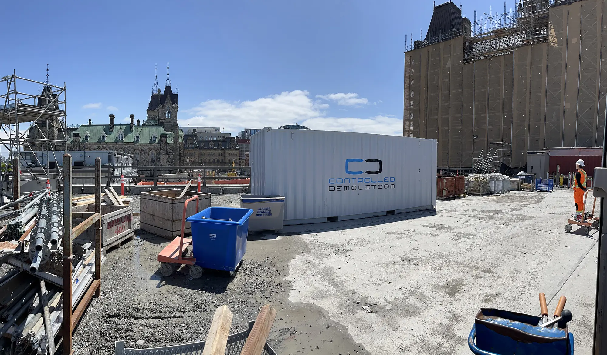 Controlled Demolition is a specialty infrastructure subcontractor