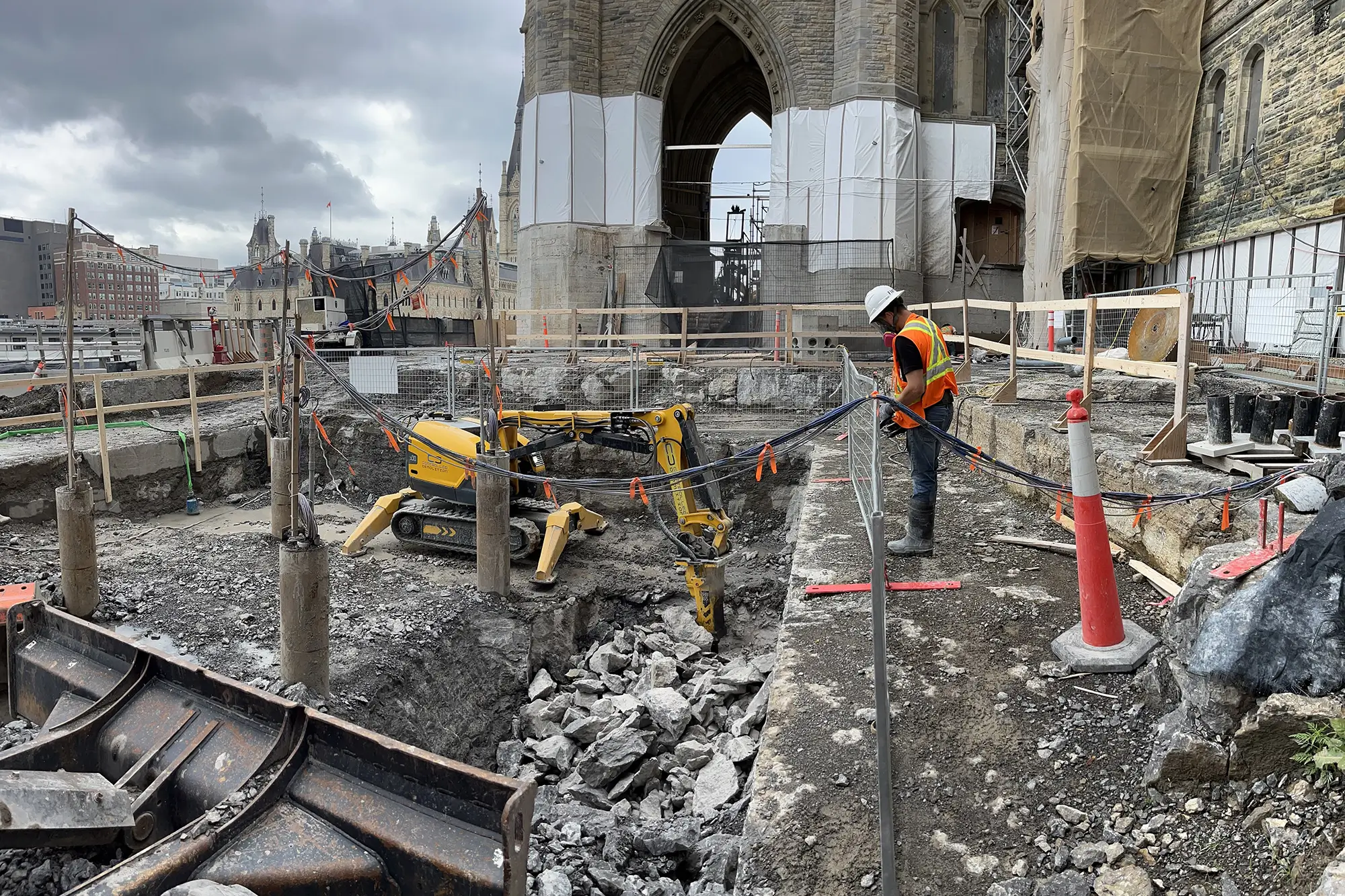 Robotic demolition